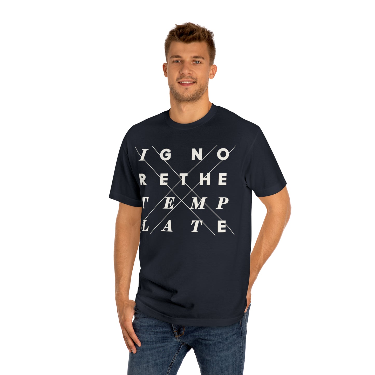 Ignore The Template (basics dark) T-Shirt